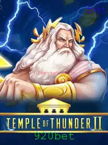 Explore o Fascinante Mundo do Jogo Temple of Thunder II com 920bet